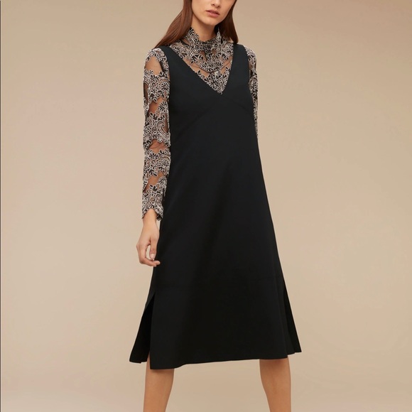 Babaton Pacey dress sz s black - Picture 1 of 6